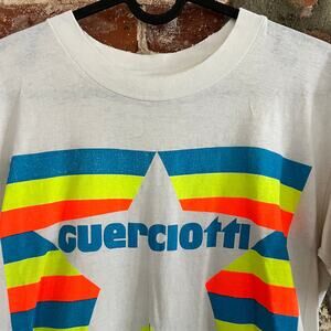 RARE VTG Guerciotti Italian Cycling T-Shirt Stedman S 19x26